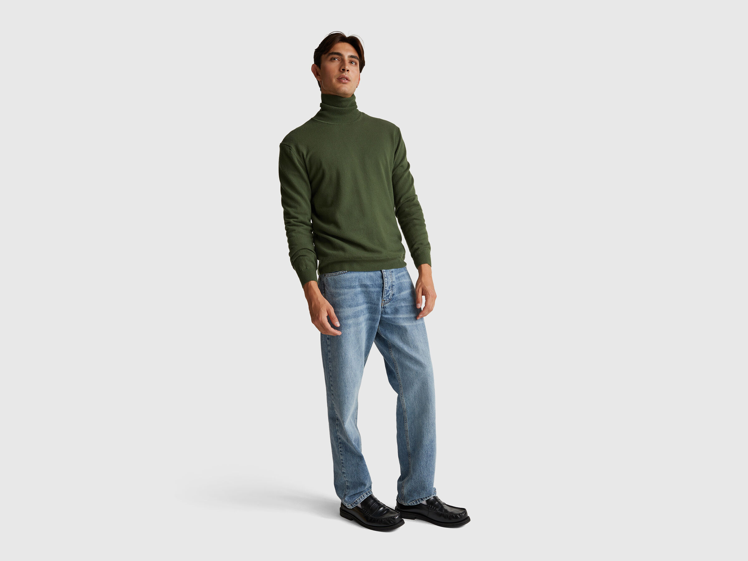 TURTLE NECK SWEATER Men image number 3